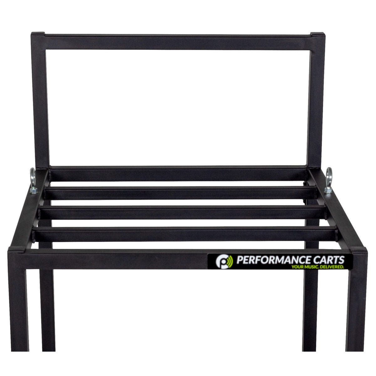 Performance Carts Stacked Speaker Cart PCS200v Top Close-up