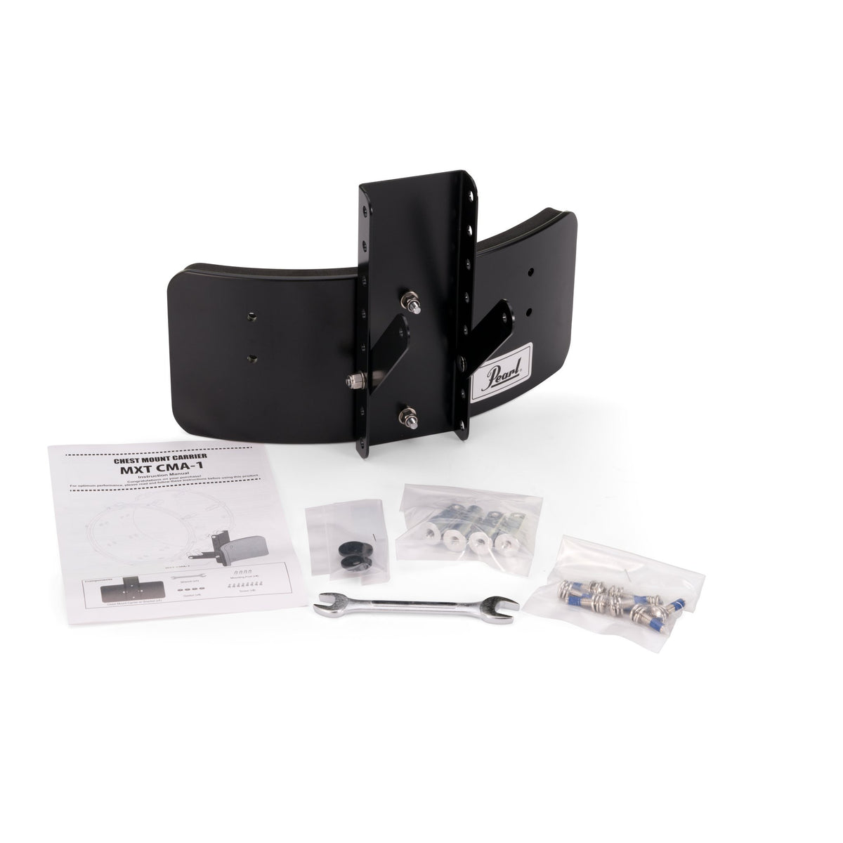 Pearl MX Tenor Chest Mount Carrier with SLG200 with mounting hardware