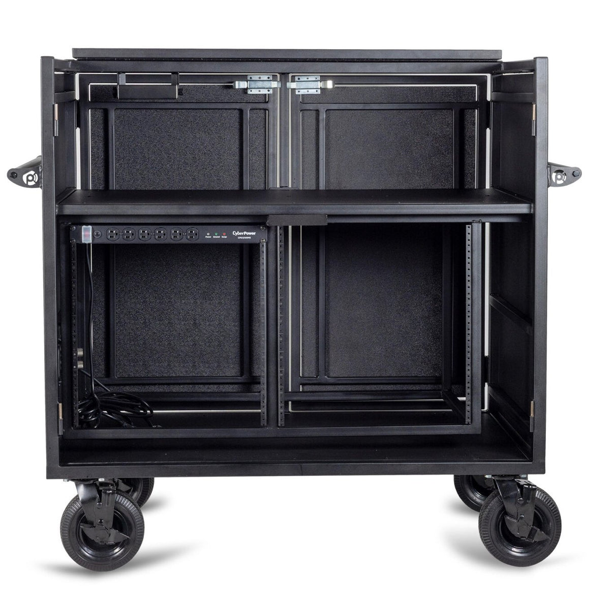 Performance Carts Double Mixer Cart PCM-200 Front No Doors