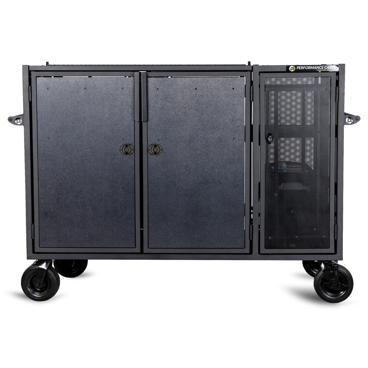 Performance Carts Double Mixer Cart PCM-200e Closed