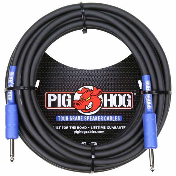 Pig Hog 50' 14 Gauge Speaker Cable 1/4 to 1/4"