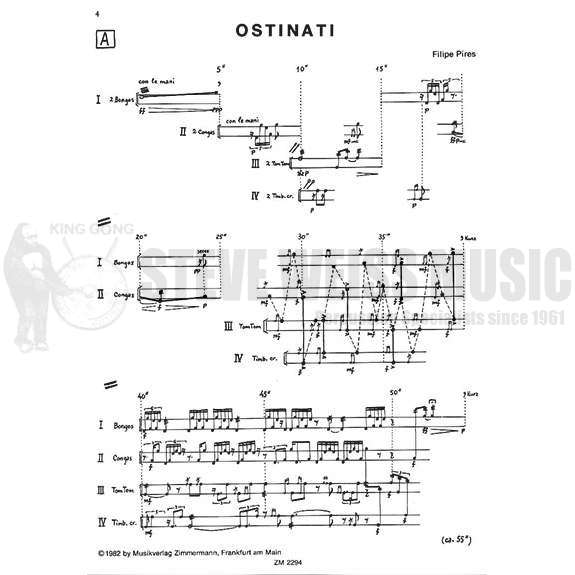 Pires-Ostinati for Six Percussion(S) -P/M/V/C/X/B/3-Almg/DS