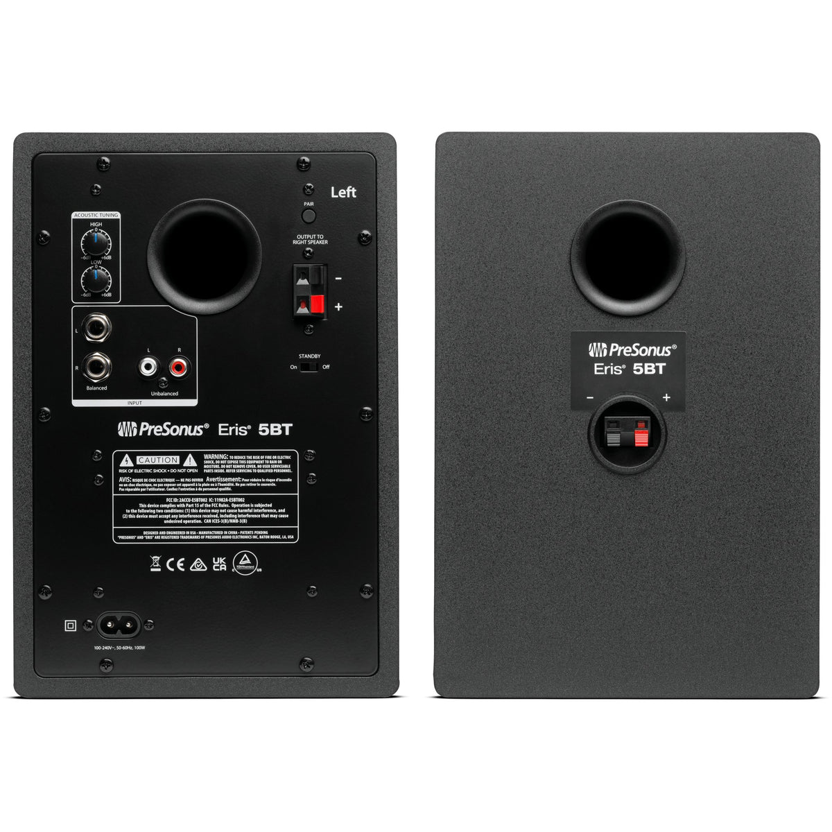 Presonus Eris E5 BT Studio Monitor Gen2 Rear