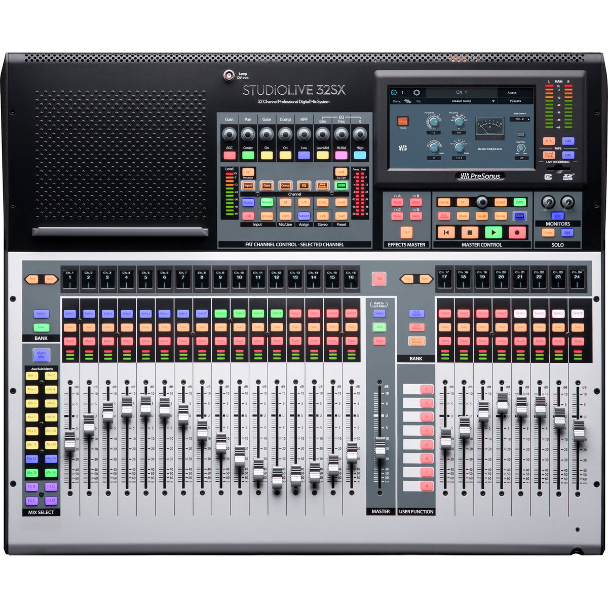 Presonus StudioLive 32SX Digital Mixer 40-channels, 25-faders