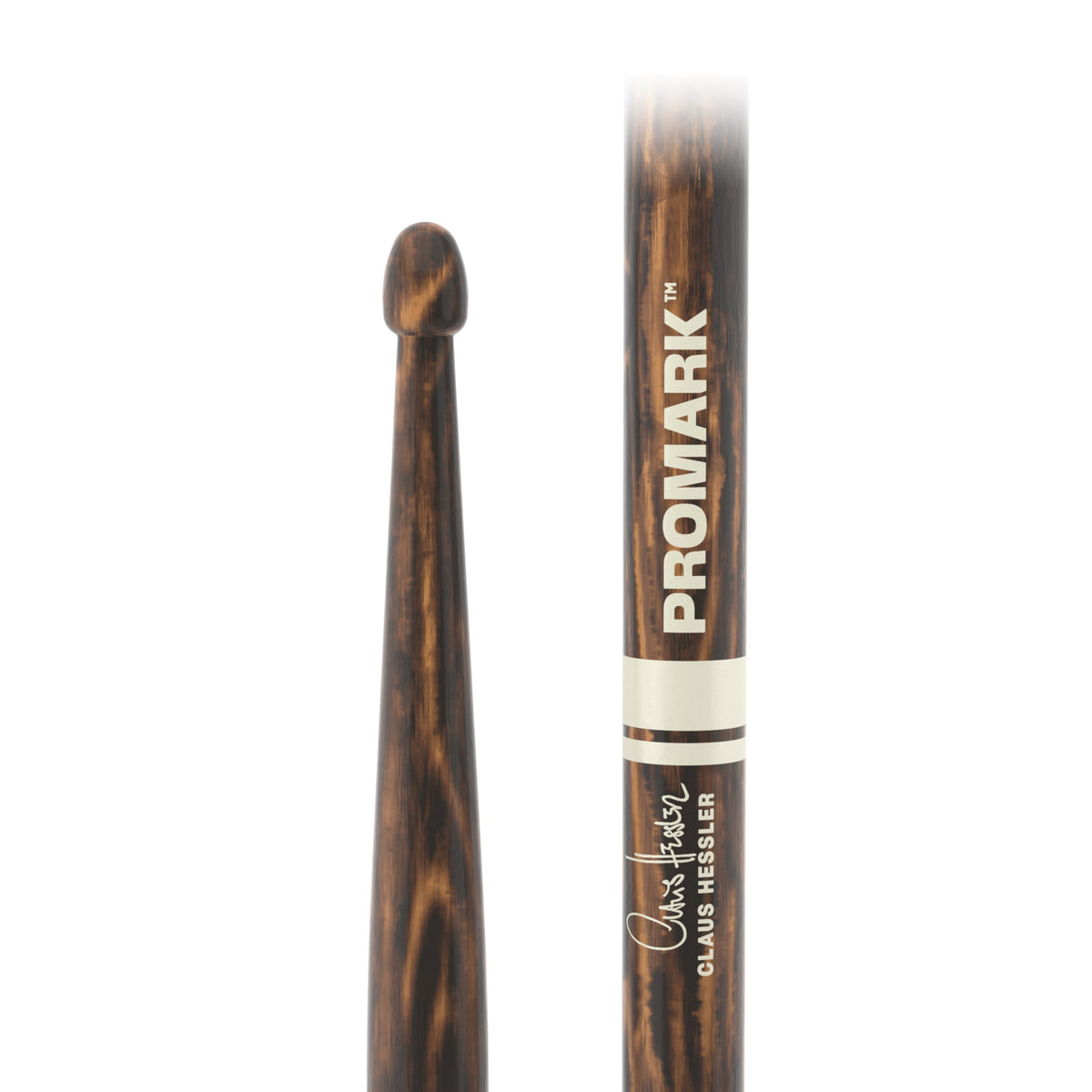 Promark Claus Hessler Signature Drumsticks - FireGrain - ActiveGrip - Image 2