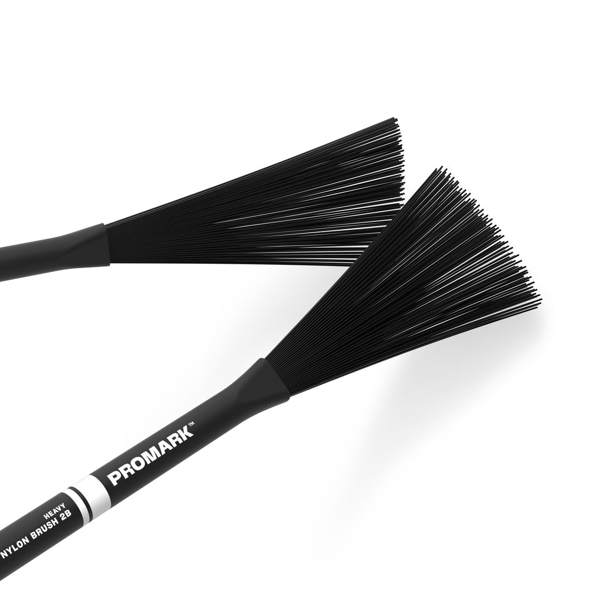 Promark Heavy Nylon Brush 2B - Black - Image 1