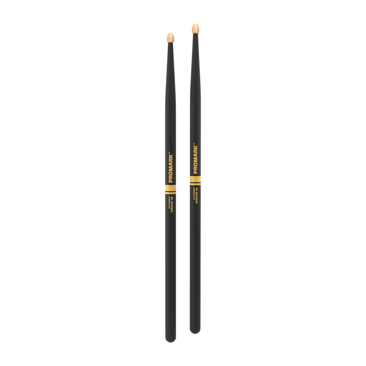 Promark Rebound 2B ActiveGrip Acorn Wood Tip Drumsticks - Image 3