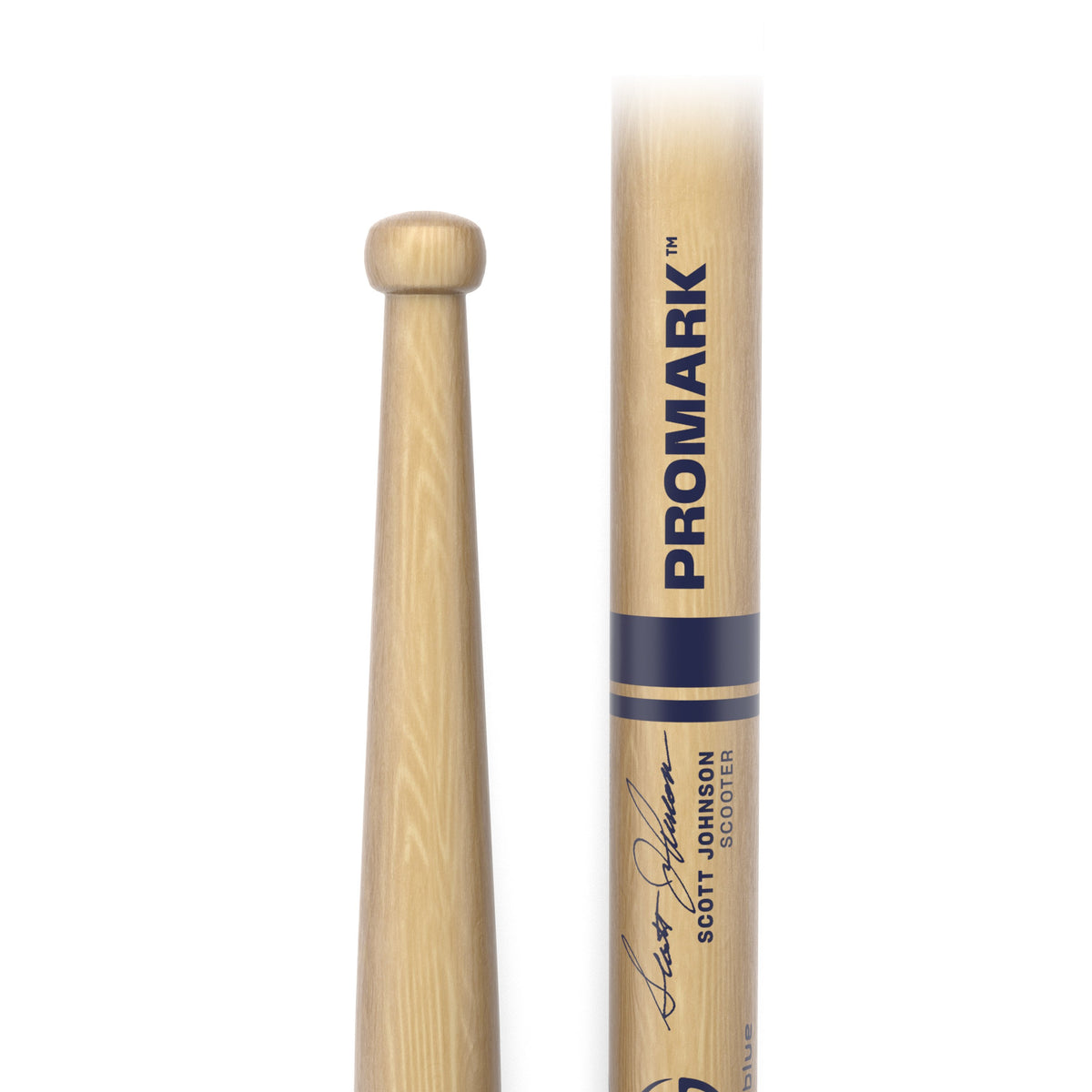 Promark System Blue Scott Johnson DC27 Scooters Drumsticks - Image 2