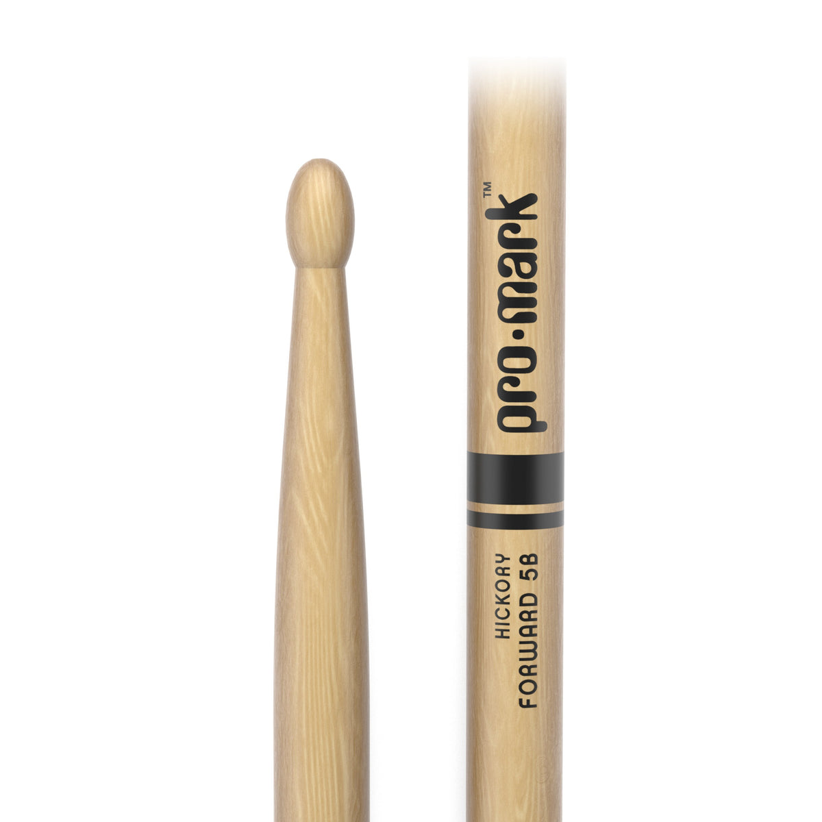 Promark TX5BW Classic Forward 5B Wood Tip Drumsticks - Image 2