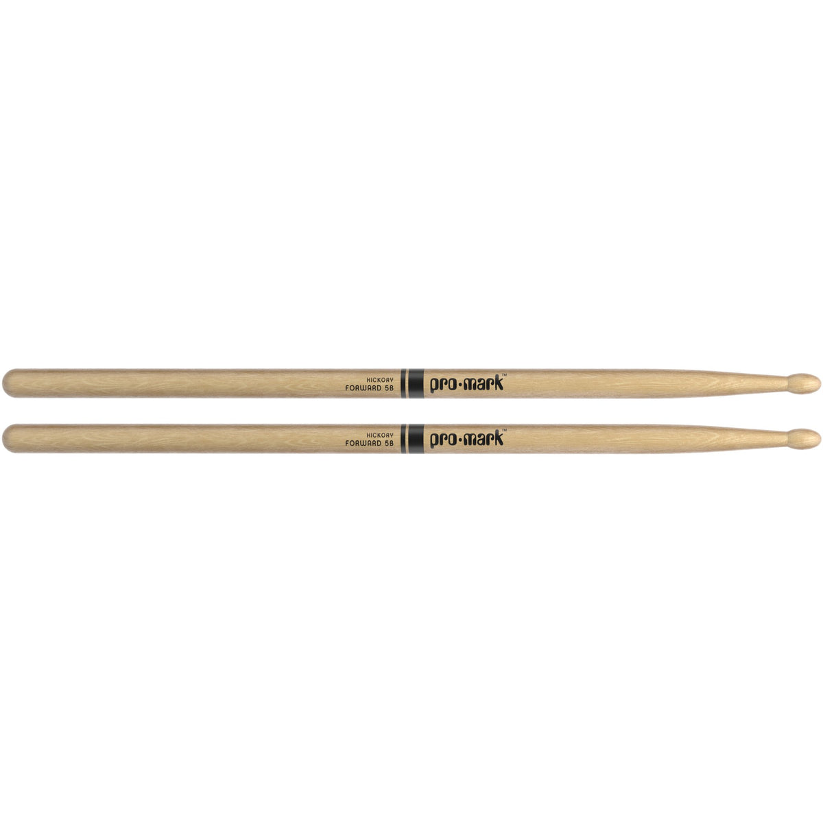 Promark TX5BW Classic Forward 5B Wood Tip Drumsticks Pair