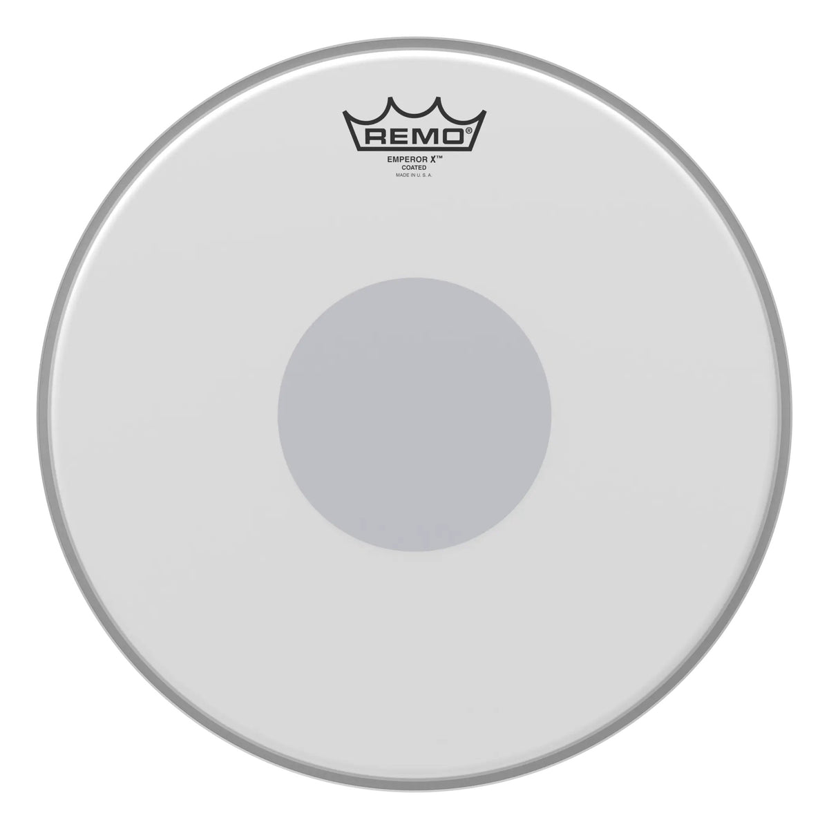 Remo Emperor X Coated Snare Drumhead - Bottom Black Dot - 13"