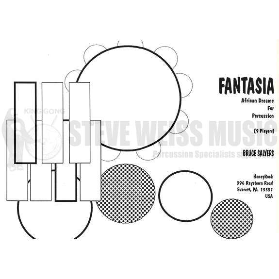 Salyers-Fantasia: African Dreams for Percussion-V/C/3M/4T/P(SP) OS