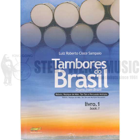 Sampaio-Drums of Brazil book 1 (w/CD)