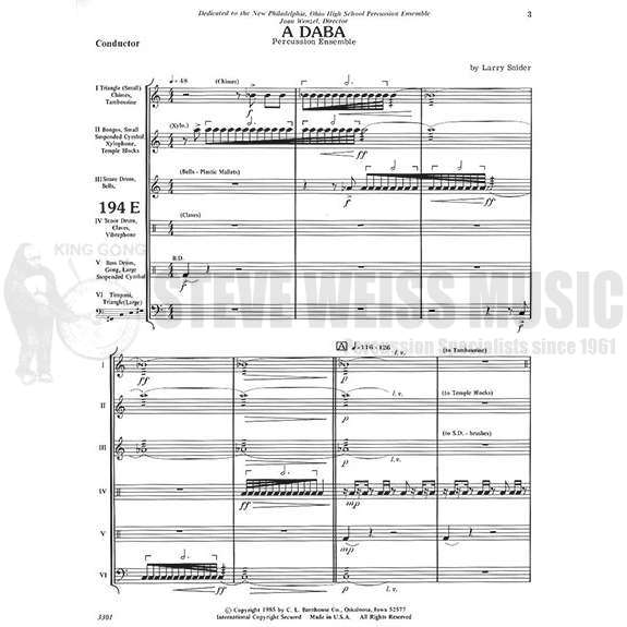 Snider-A Daba(SP)-P/C/X/B/V/4T
