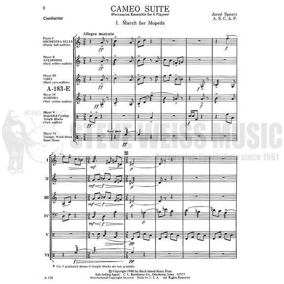 Spears-Cameo Suite (SP)-P/B/X/V/M