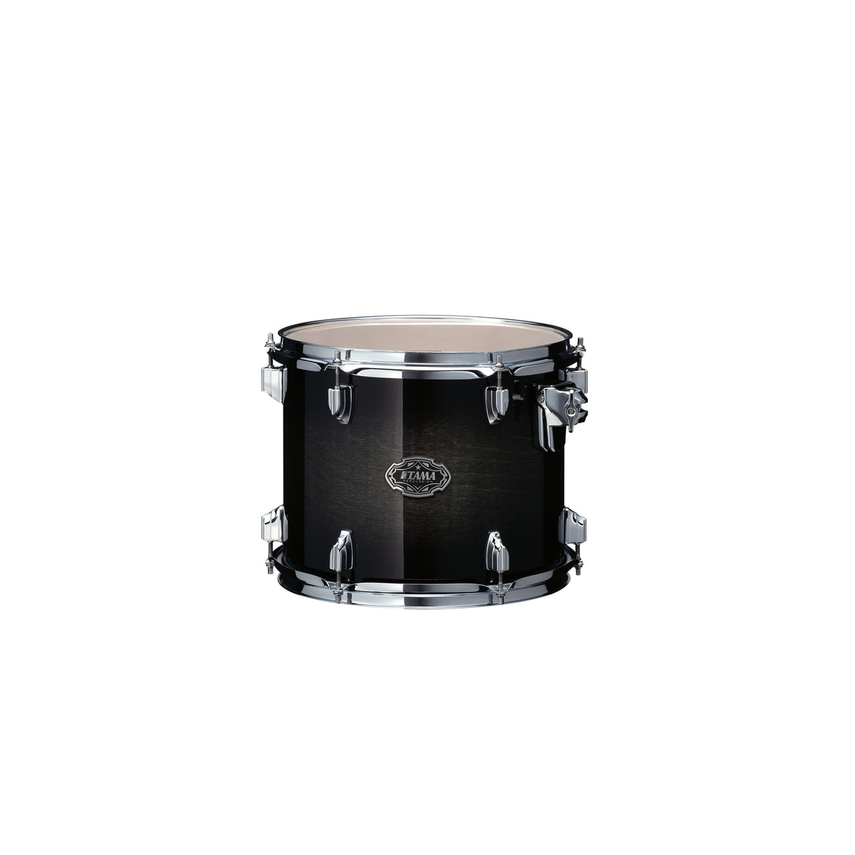 Tama Double-headed Concert Tom - 12" x 10" - Transparent Black Burst