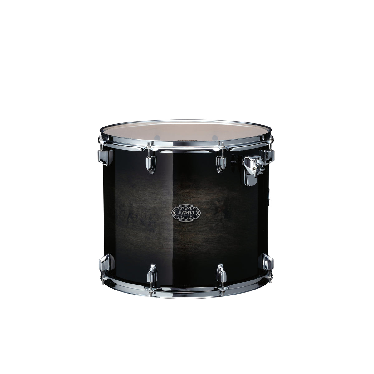 Tama Double-headed Concert Tom - 16" x 14" - Transparent Black Burst