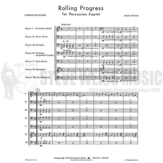 Thamm-Rolling Progress (SP)-B/X/P/T