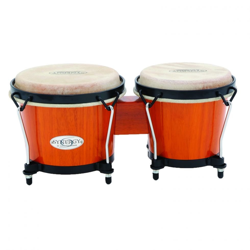 Toca Synergy Wood Bongos - Amber