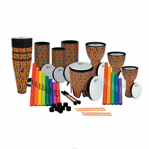 Toca Sympatico World Percussion 12 Piece Plus Classroom Kit