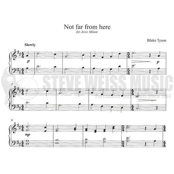 Tyson-Not Far From Here-M