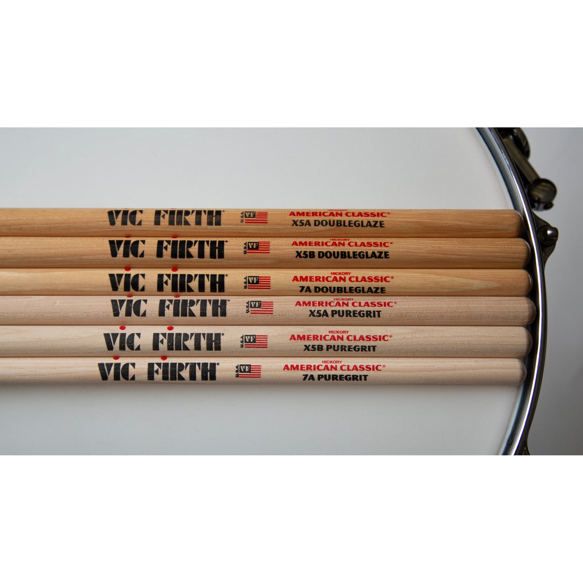 Vic Firth American Classic Extreme 5A PureGrit Drumsticks - Image 5
