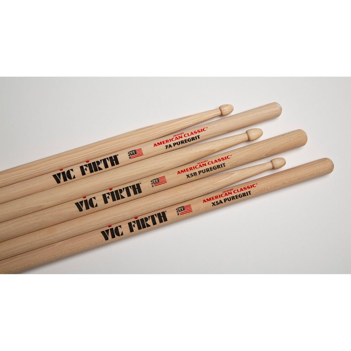 Vic Firth American Classic Extreme 5A PureGrit Drumsticks - Image 6