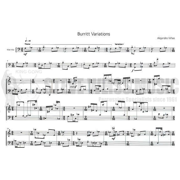 Vinao-Burritt Variations-M
