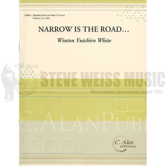 White-Narrow is the Road...(2S)-1 or 2M