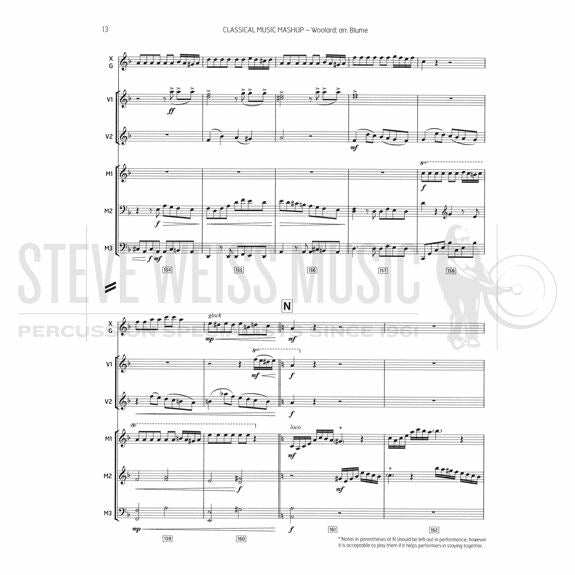 Woolard-Classical Music Mashup (SP)-B/2V/X/3M