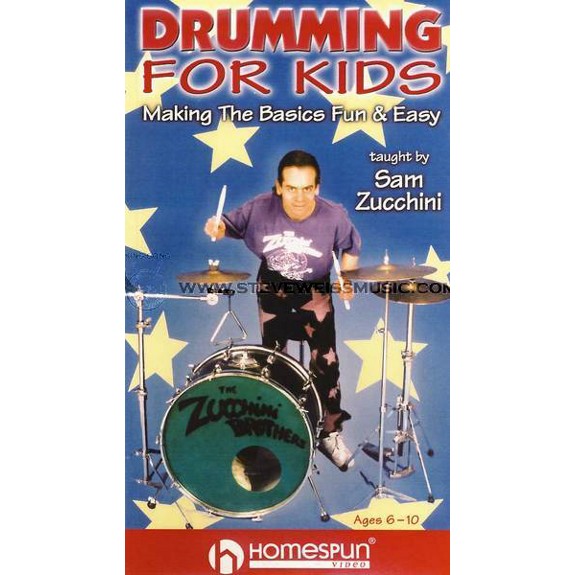 Zucchini-Drumming for Kids (VHS)