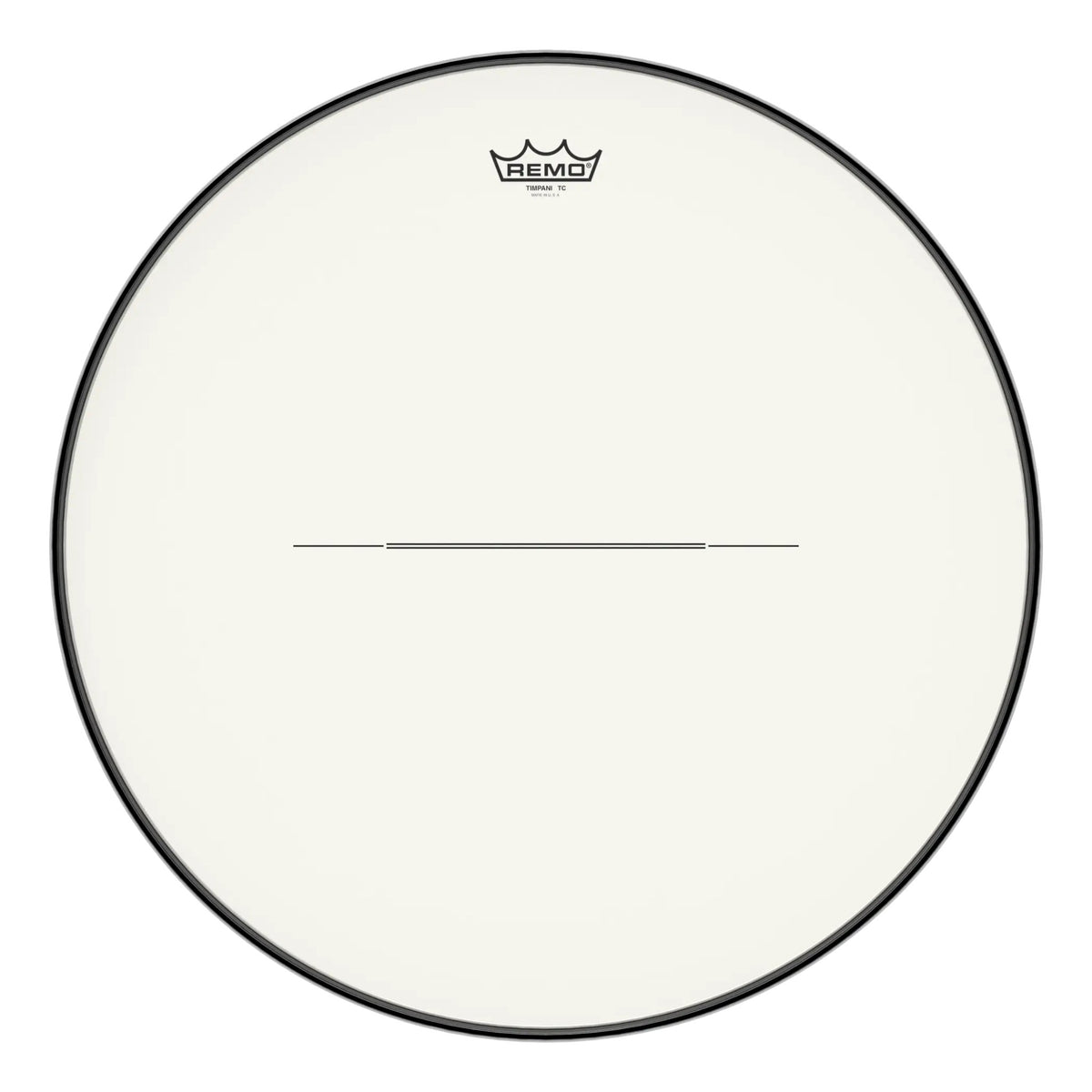 23"-remo-tc-series-custom-hazy-timpani-head-with-low-profile-steel-insert-ring-TC-2300-LA