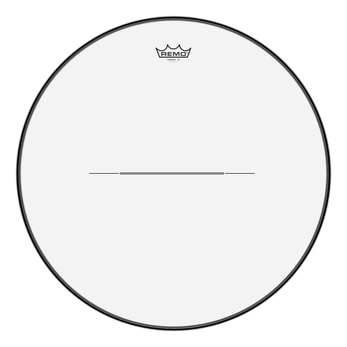 28"-remo-tc-series-custom-clear-timpani-head-with-low-profile-steel-insert-ring-TC-2800-LS
