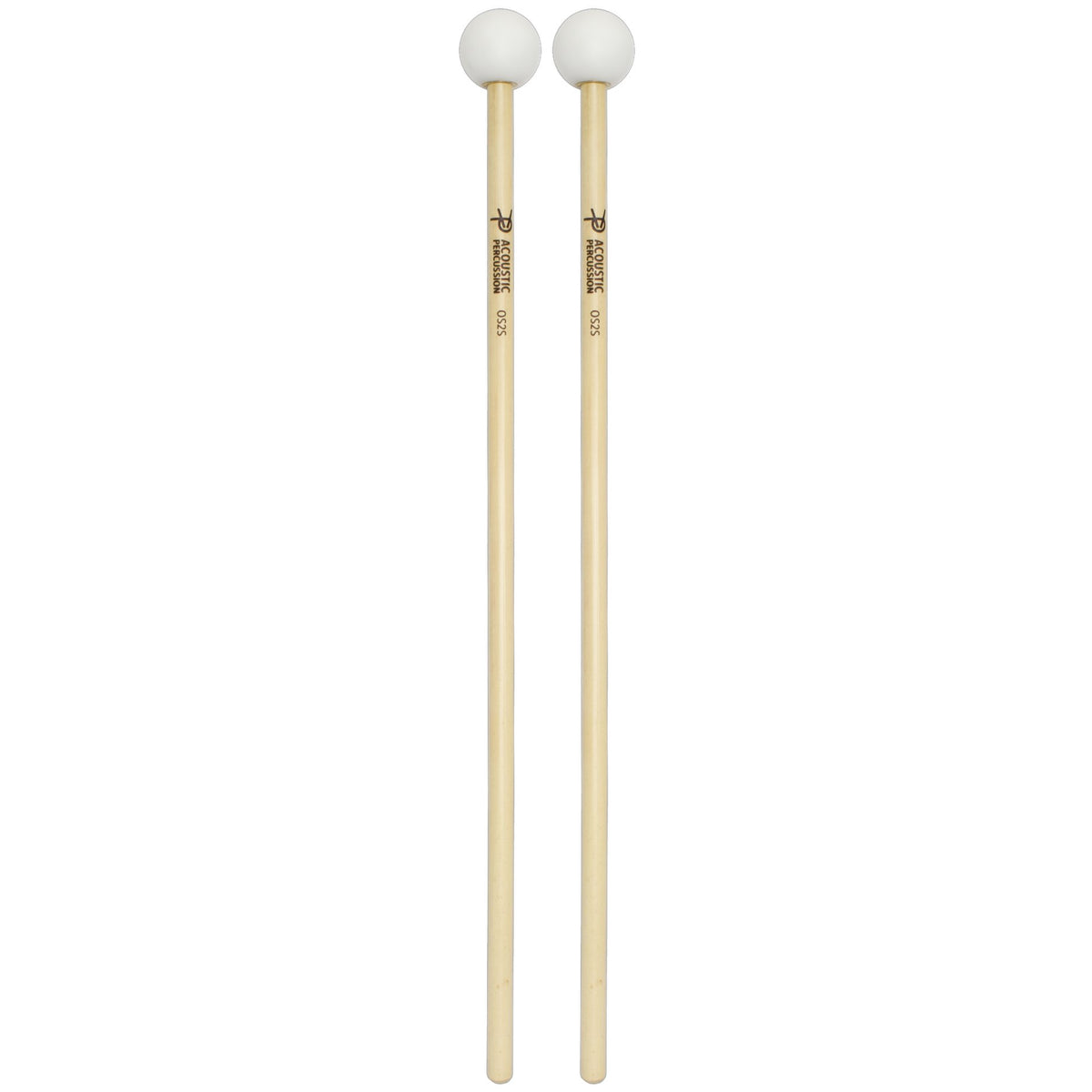 Acoustic Percussion Orchestral Series OS2S Glockenspiel Mallets - Rattan ACO-OS2S