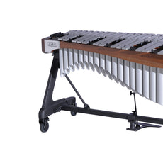 Adams Alpha Series 4.0 Octave Vibraphone, Silver Bars, w/Motor and Apex Frame Walnut Rails, Titanium Silver Resonators VAWA40S/9T5