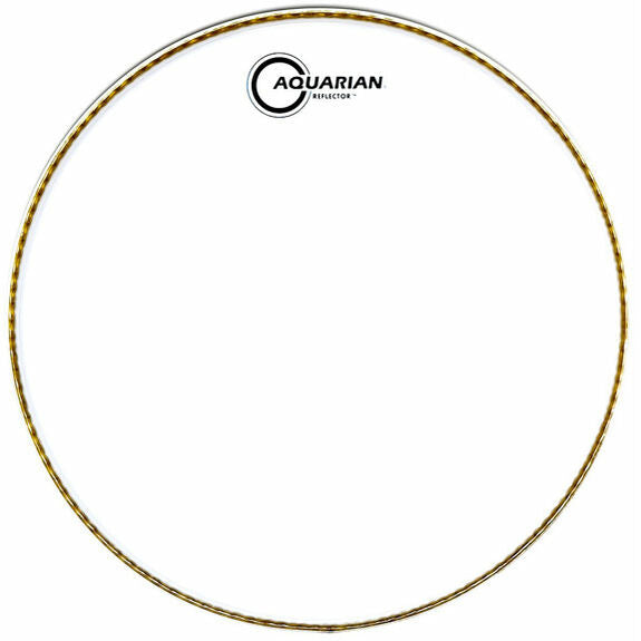 18" Aquarian Ice White Reflector SKII Bass Drumhead