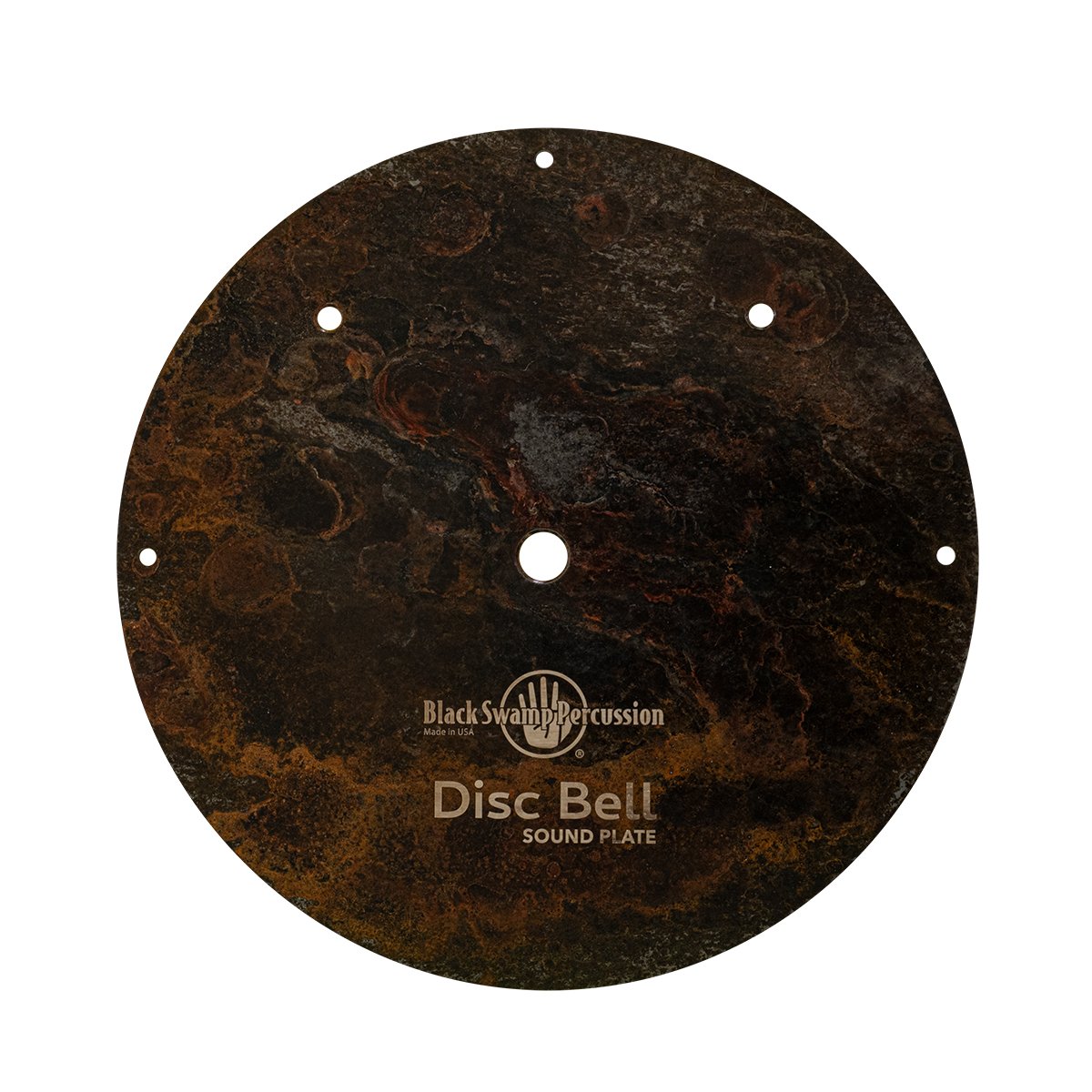 Black Swamp Disc Bell - Circular Sound Plate - 9" - Image 1