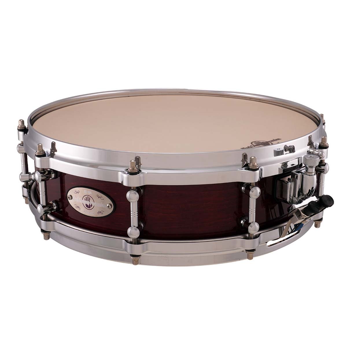 Black Swamp Mercury Series SoundArt Maple Snare Drum - 13" x 3.5" - Cherry Rosewood