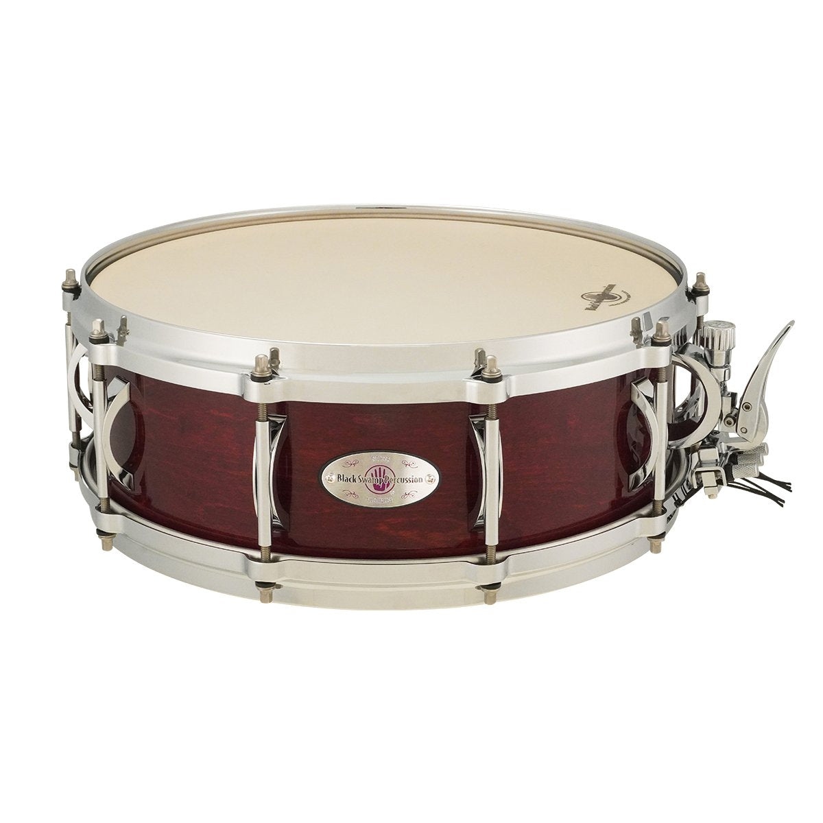 Black Swamp SoundArt Maple Concert Snare Drum - 14" x 5" - Cherry Rosewood