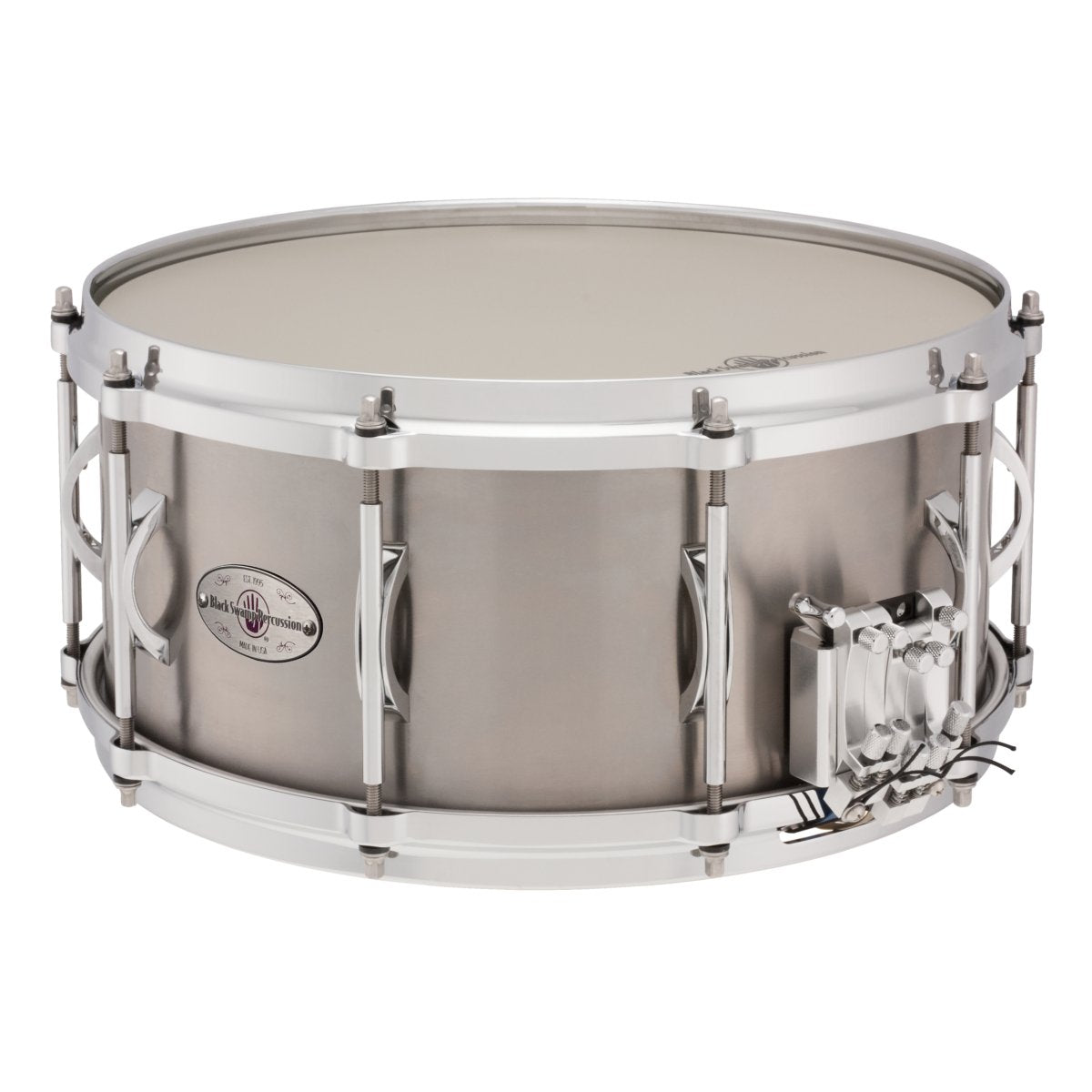 Black Swamp Titanium Elite Multisonic Snare Drum - 14" x 6.5"
