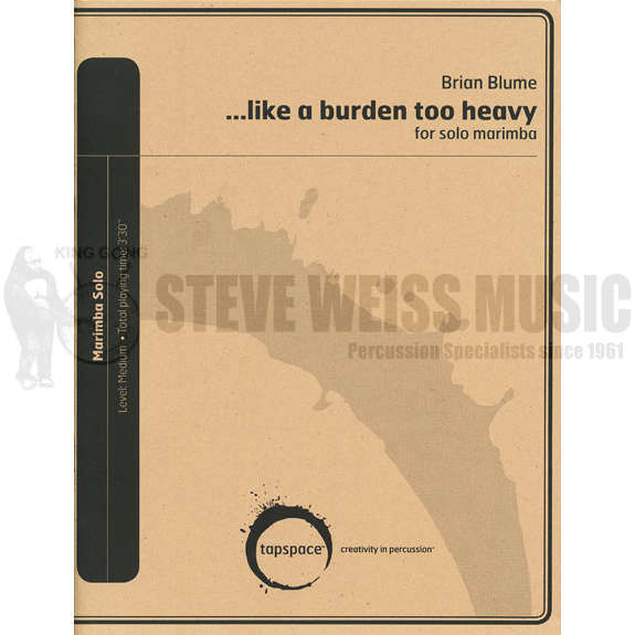 Blume-Like a Burden Too Heavy-M