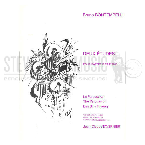 Bontempelli-Two Etudes for Batterie and Piano-DS/PN