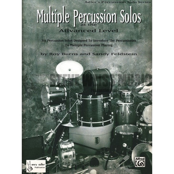 Burns/Feldstein-Multiple Percussion Solos at the Advanced Level