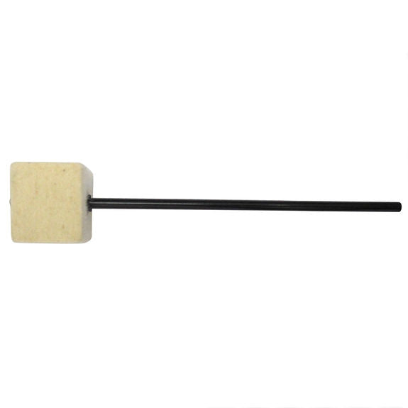 Danmar Bass Drum Beater - Square Felt with Black Shaft