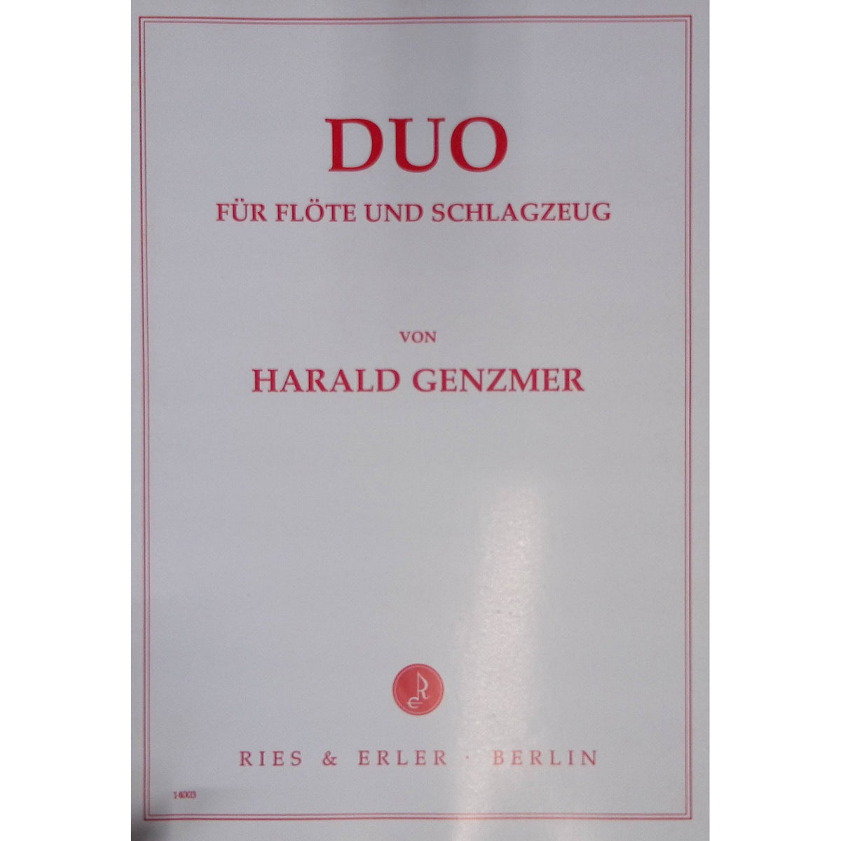 Duo by Harald Genzmer