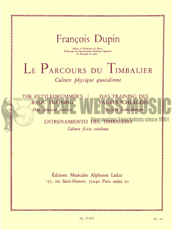 Dupin-Kettledrummer's Basic Training