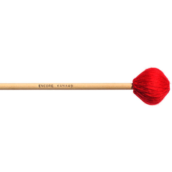 Encore Kana Omori Signature Medium Soft Marimba Mallets - Birch