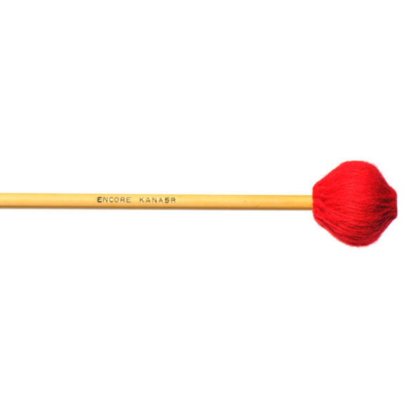 Encore Kana Omori Signature Soft Marimba Mallets - Rattan