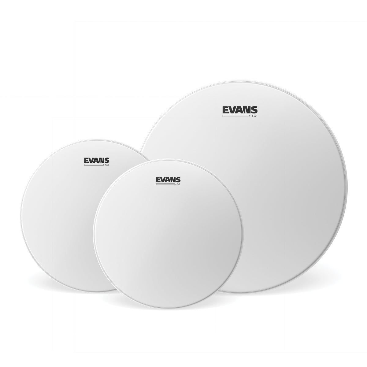 Evans G2 Coated Fusion Tom Head Pack - 10"/12"/14" - Image 1