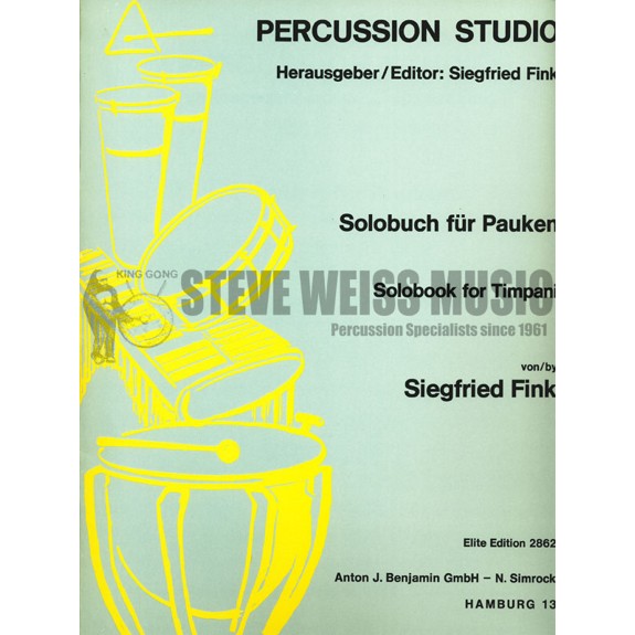 Fink-Solobook for Timpani Vol. 1